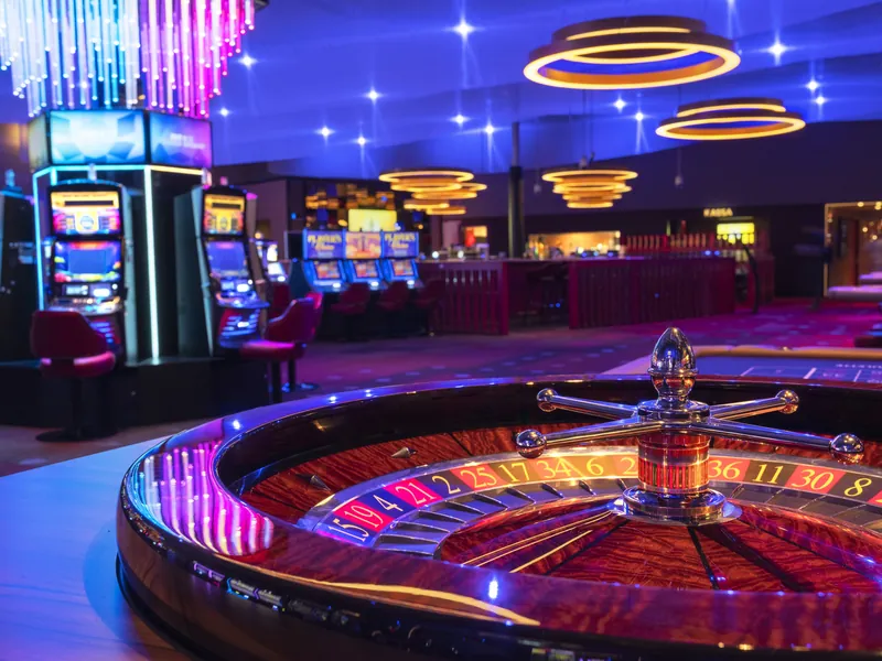 Roulettetafel in de speelzaal van Holland Casino Groningen