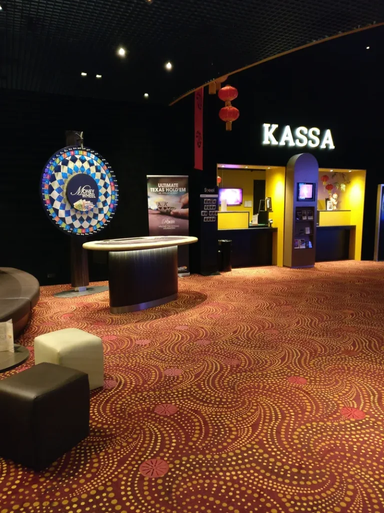 Kassa en Money Wheel in Holland Casino Leeuwarden