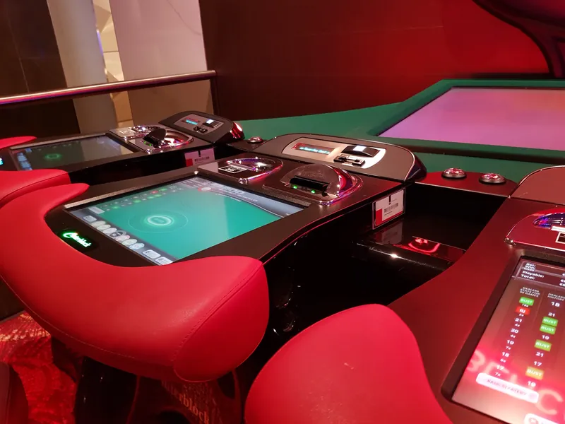 Elektronische speeltafels in Holland Casino Rotterdam