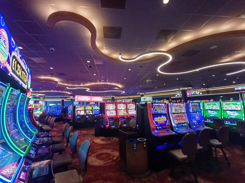 Speelautomatenzaal van Holland Casino Valkenburg