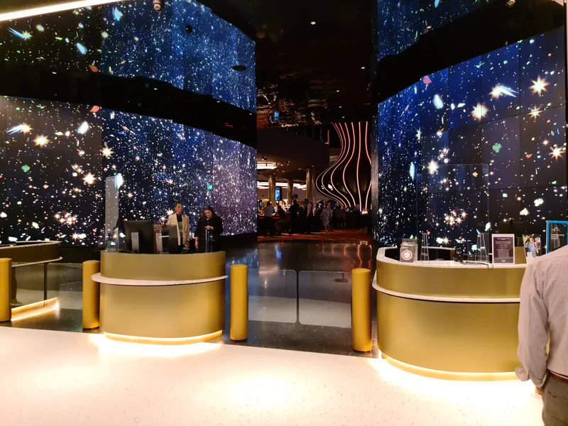 Receptie met sterrenwanden in Holland Casino Venlo