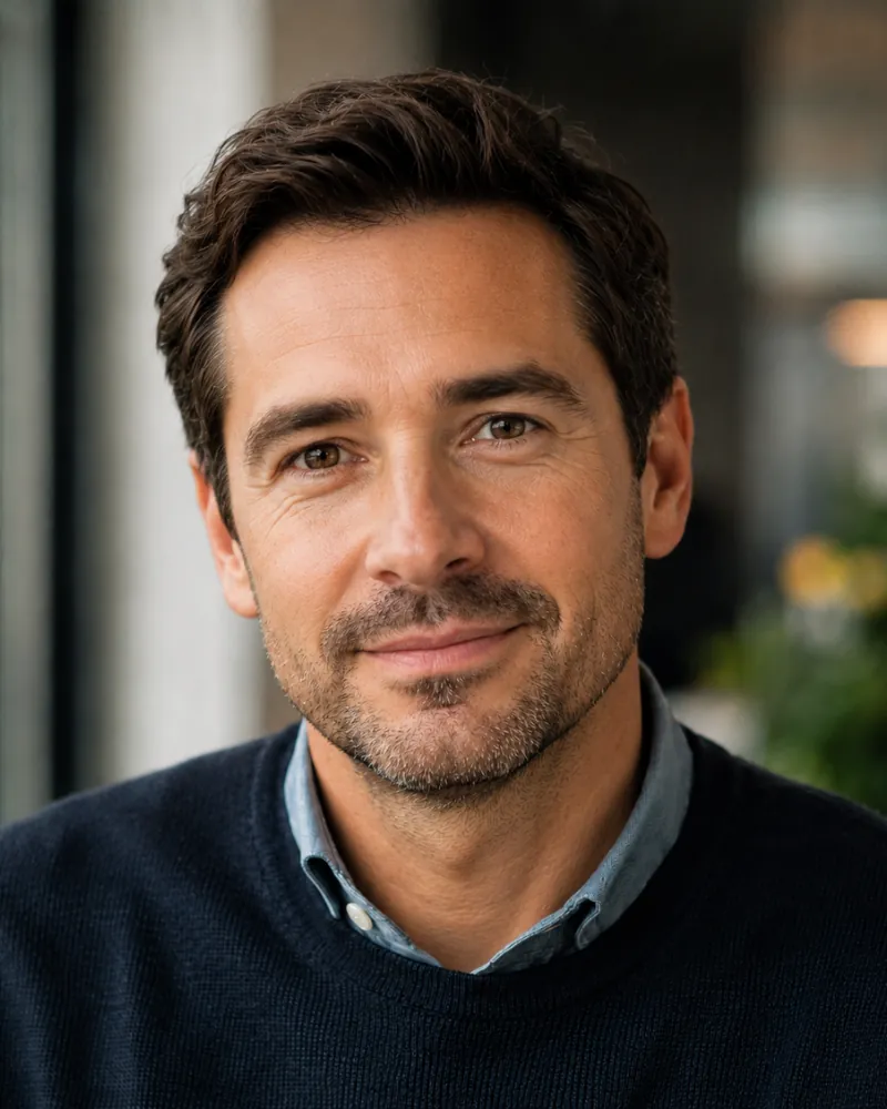 Portret van casino-expert Lars Brouwer